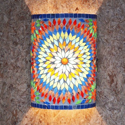 wandlamp mozaïek multi colour turkish design wandlamp mozaïek multi colour turkish design