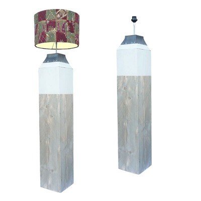 lampvoet van steigerhout 125*23*23 cm lampvoet van steigerhout 125*23*23 cm