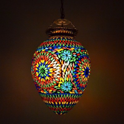 oosterse hanglamp papaja mozaïek turkish design multi colour oosterse hanglamp papaja mozaïek turkish design multi colour