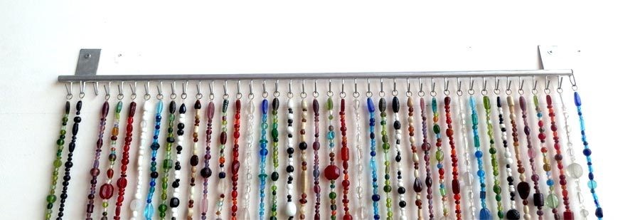 ophangsysteem voor kralengordijn 90 cm