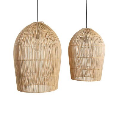 ​Lampenkap Bali stijl van rotan - natural kleur - eco design hanglampen - 3 maten - (Lentera) van Original home