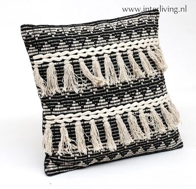 Sierkussen 50 cm - Nordic Boho  - Marokkaanse Berber style "Aafrae"