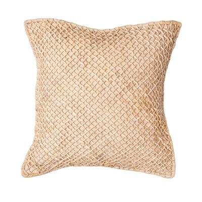 ​Boho kussenhoes van bananen blad - naturel kleur - eco design  van het merk Orginal Home