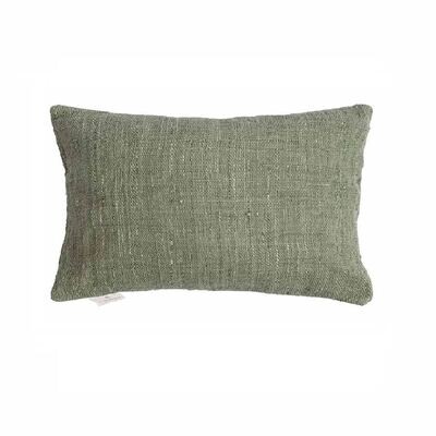 Kussenhoes (rechthoekig) van 100% gerecycled katoen - groen - eco design van het merk Original Home