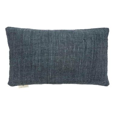 Kussenhoes (rechthoekig) van 100% gerecycled katoen - donker grijs - eco design van het merk Original Home