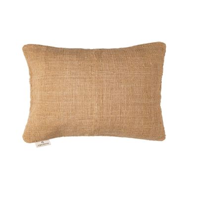 Kussenhoes (rechthoekig) van 100% gerecycled katoen - lichtbruin / beige - eco design van het merk Original Home Kussenhoes (rechthoekig) van 100% gerecycled katoen - lichtbruin / beige - eco design van het merk Original Home
