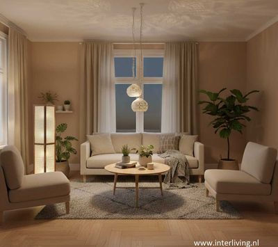 Hanglamp "Rayan" kleine pompoen filigrain-stijl metaal wit met goud