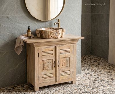 Ibiza kastje - naturel mangohout