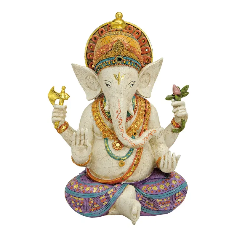 Ganesha - spirituele hindoe god - van poly -  40 x 30 x 16 cm