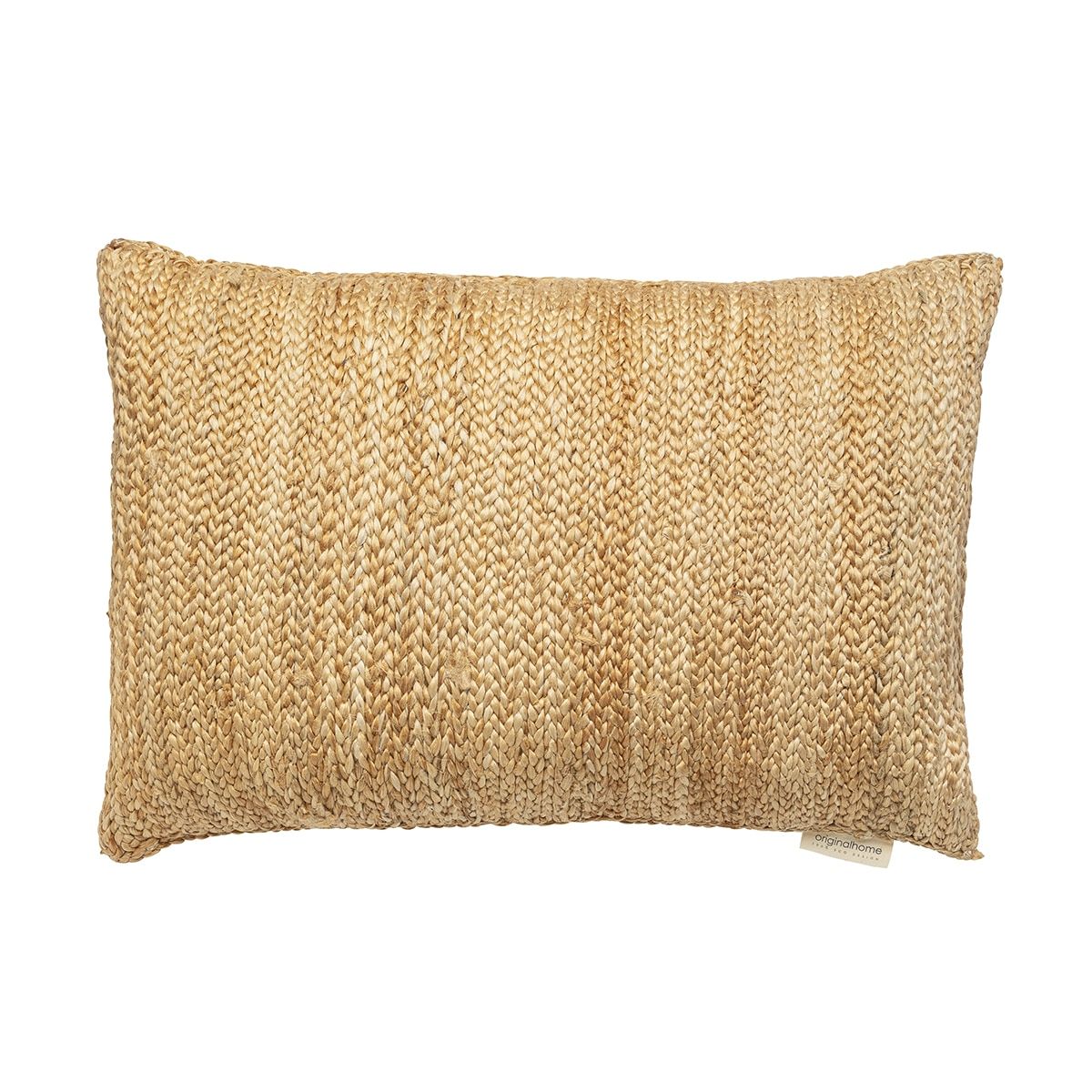 Kussen van Jute (rechthoekig) met vulling van 100% gerecycled katoen   - eco design van het merk Original Home