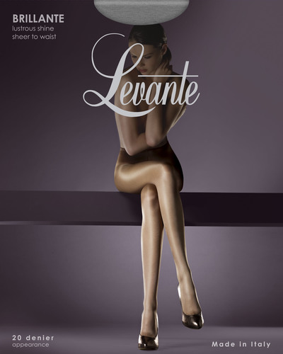 Levante Brilliante 20 denier Sheer to Waist Shiny Pantyhose Tights