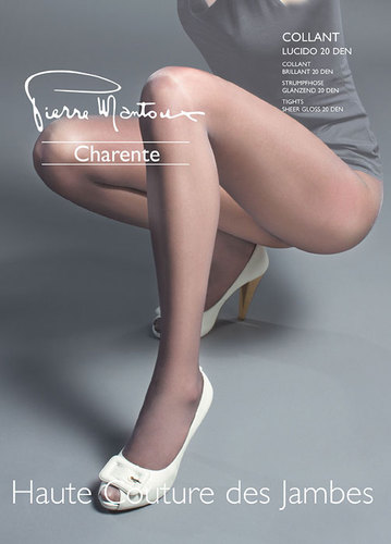 Pierre Mantoux Charente 20 denier Hi Gloss Shiny Pantyhose Tights