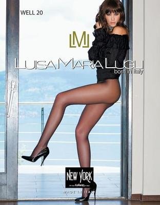 Luisa Maria Lugli Well 20 denier Sheer to Waist Tights Pantyhose