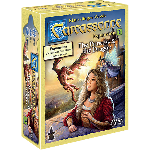 Carcassonne: The Princess & The Dragon - Expansion #3