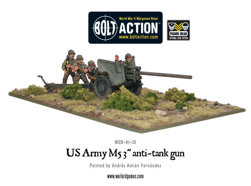 Bolt Action: US Army M5 3" Anti-tank Gun
