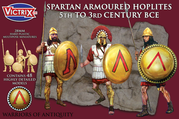 Ancient Greeks: Spartan Armoured Hoplites, 5th to 3rd Century BCE