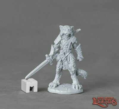 Dark Heaven Legends: Mal, Catfolk Warrior