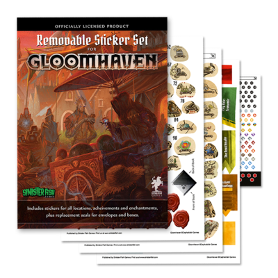 Removable Sticker Set for Gloomhaven