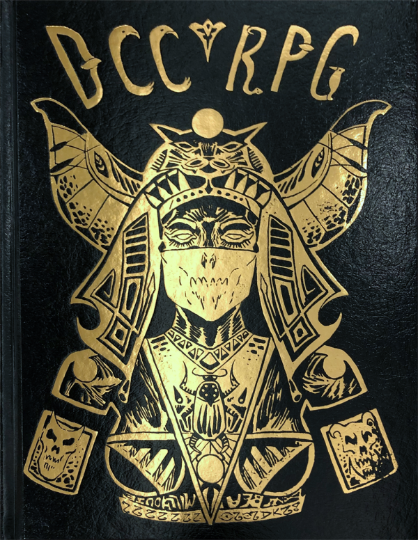 Dungeon Crawl Classics RPG – 7th Printing, HC Limited Edition (Egyptian Lich Gold Foil Cover)