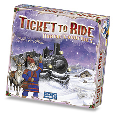 Ticket to Ride: Nordic Countries (DING/DENT-Very Light)