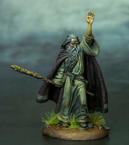 Visions in Fantasy: Ancient Wizard with Staff