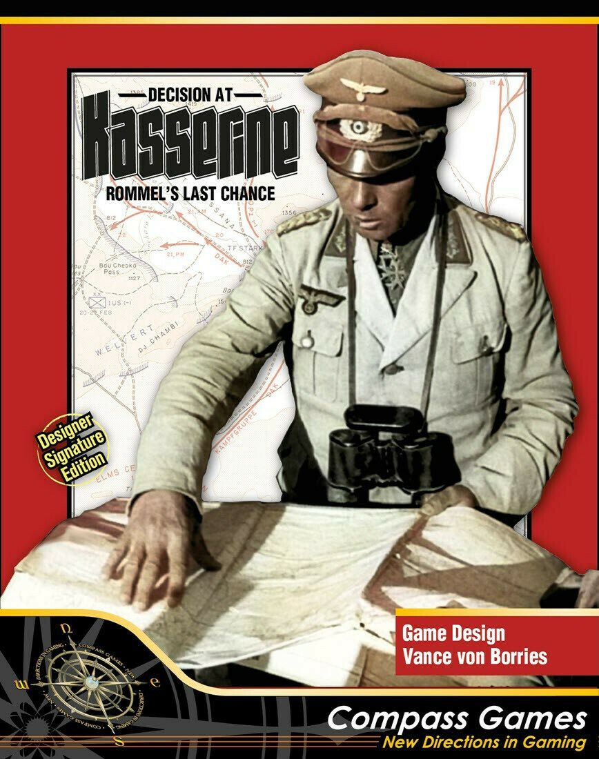 Decision At Kasserine: Rommel's Last Chance, Designer Signature Edition