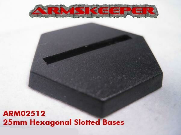 Armskeeper: 25mm Hexagonal Slotted Base Mega Pack (80)