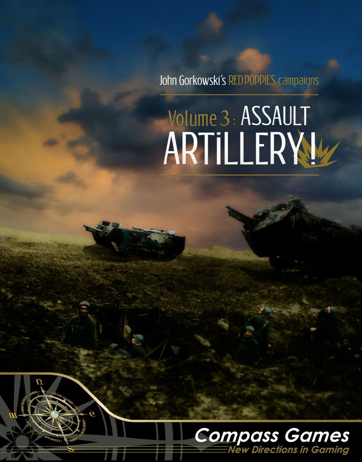 Red Poppies Campaigns: Volume 3 - Assault Artillery! (DING/DENT-Very Light)