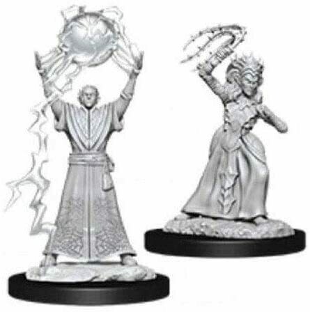 D&D: Nolzur's Marvelous Miniatures - Drow Mage & Drow Priestess