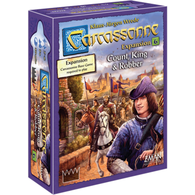 Carcassonne: Count, King, & Robber - Expansion #6