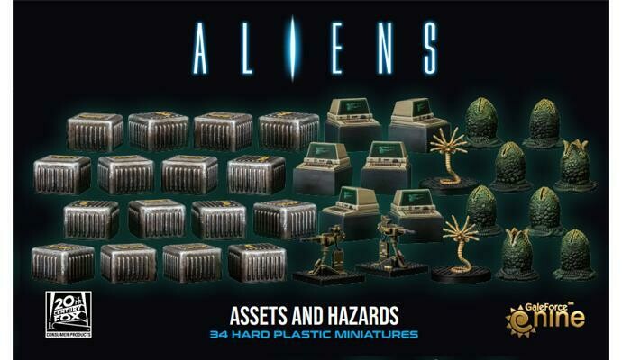 Aliens: Assets and Hazards Miniatures Pack