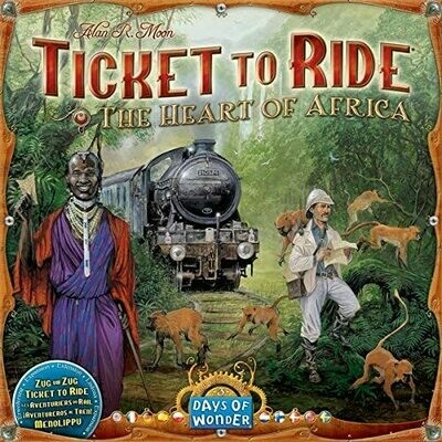 Ticket to Ride Map Collection Volume 3: The Heart of Africa