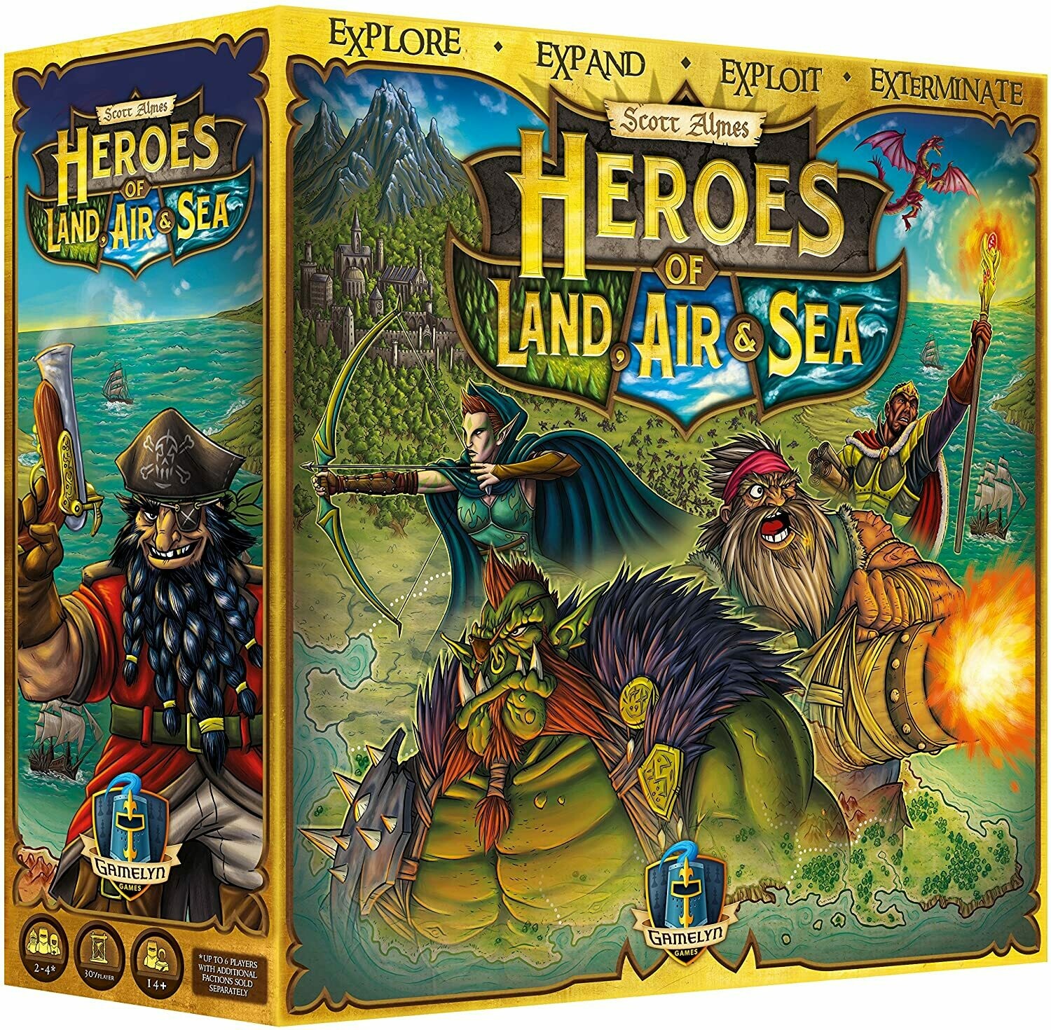 Heroes of Land, Air & Sea Core Game