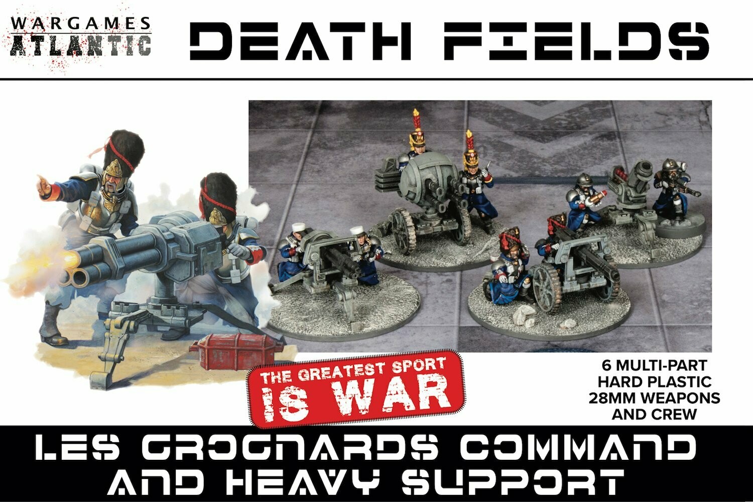 Death Fields: Les Grognards Command and Heavy Support