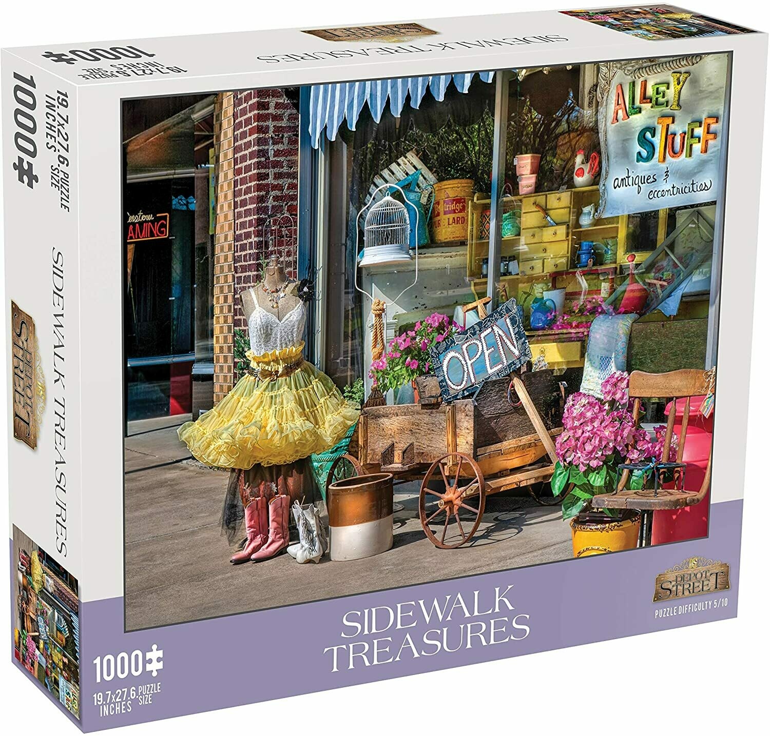 Sidewalk Treasures 1000 Piece Jigsaw Puzzle