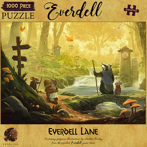 Everdell: Everdell Lane 1000 Piece Jigsaw Puzzle