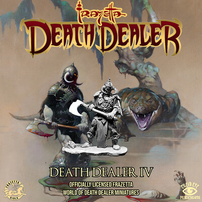 Frazetta World of Death Dealer - Death Dealer IV