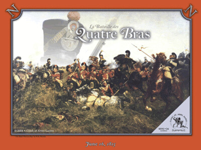 La Bataille des Quatre Bras - June 16, 1815 (2nd Edition)