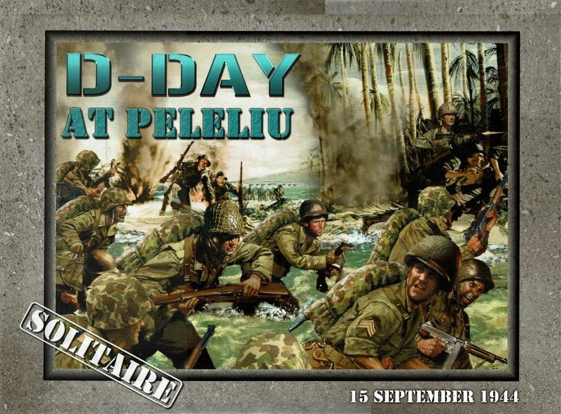D-Day at Peleliu, 2nd Edition (Solitaire) (DING/DENT-Medium)