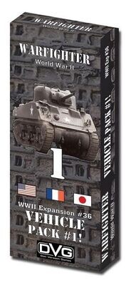 Warfighter - World War II: Expansion #36 - Vehicle Pack #1!