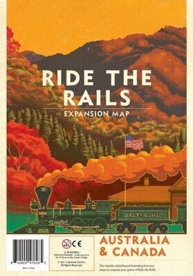 Ride the Rails: Australia and Canada Expansion Map