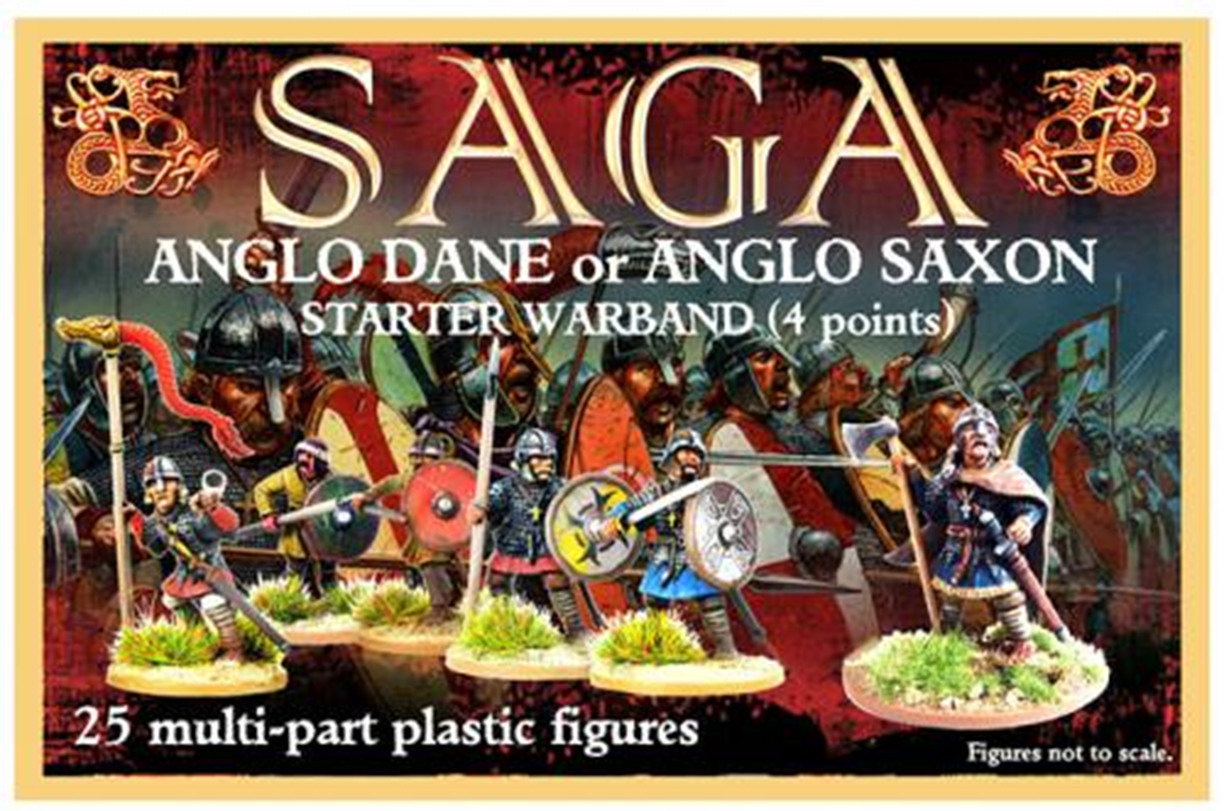 SAGA: Anglo Dane or Anglo Saxon Starter Warband (4 points)