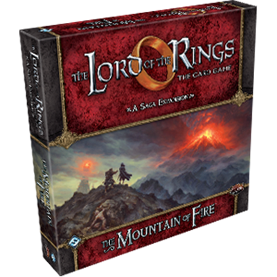The Lord of the Rings The Card Game The Mountain of Fire Saga Expansion
