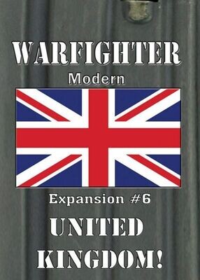 Warfighter - Modern: Expansion #6 - United Kingdom