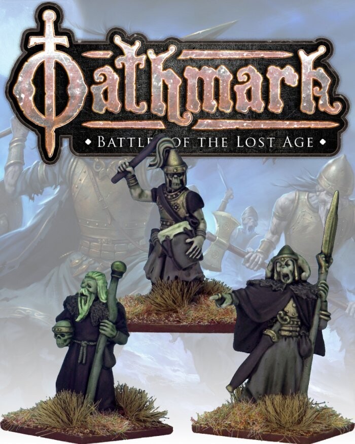 Oathmark: Necromancer, Undead King, and Drummer