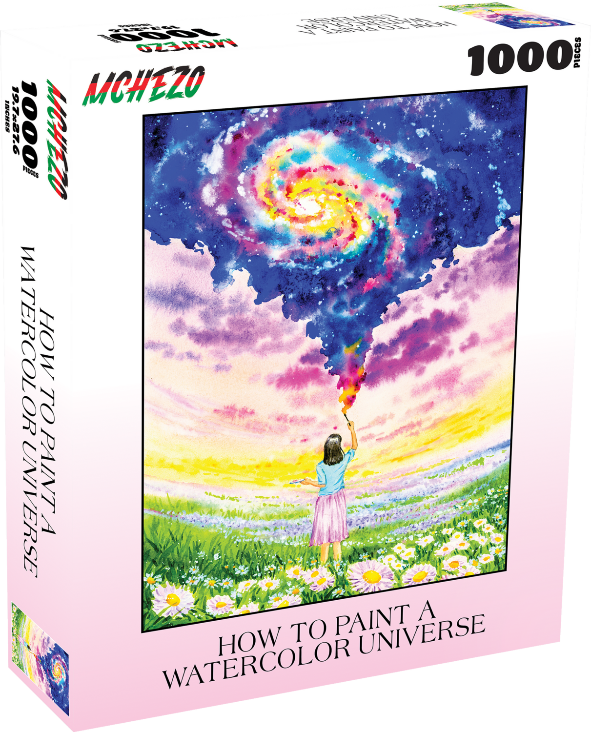 How to Paint a Watercolor Universe 1000 Piece Jigsaw Puzzle