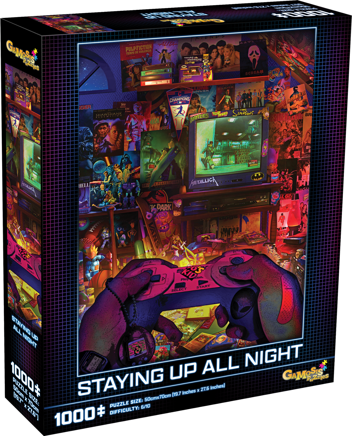 Staying Up All Night 1000 Piece Jigsaw Puzzle