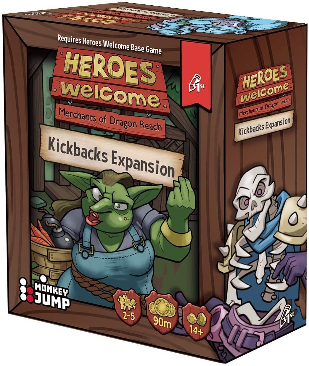 Heroes Welcome: Merchants of Dragon Reach - Kickbacks Expansion