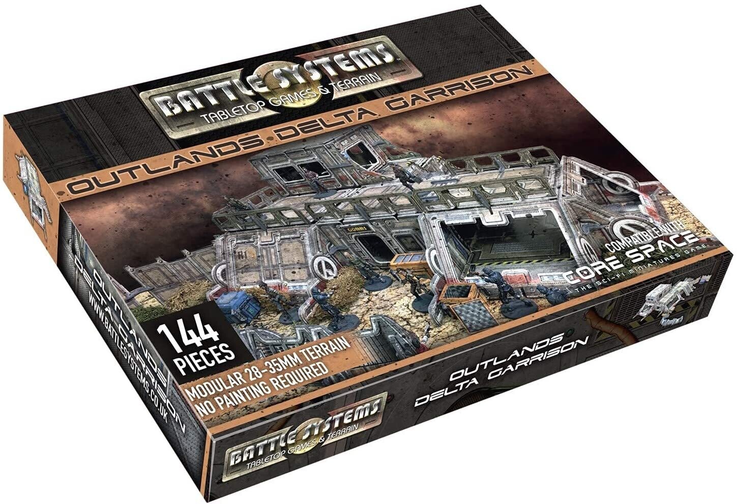 Battle Systems Terrain: Sci-Fi - Outlands Delta Garrison