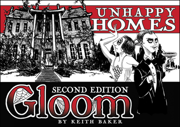 Gloom Expansion: Unhappy Homes, 2nd Edition